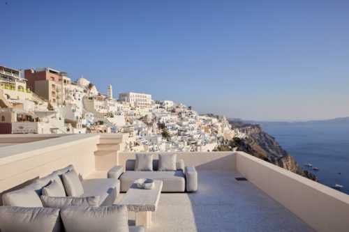 Beloved guests are invited to immerse in a world of minimalist opulence, relish gourmet inspirations at one of the most refined luxury restaurants in Santorini or plan one of the most spectacular luxury weddings in Santorini against the crimson painted sky, a wedding to remember for a lifetime.