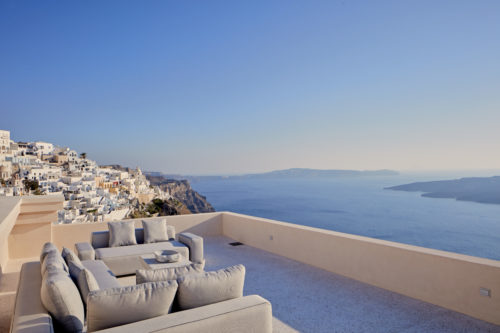 Beloved guests are invited to immerse in a world of minimalist opulence, relish gourmet inspirations at one of the most refined luxury restaurants in Santorini or plan one of the most spectacular luxury weddings in Santorini against the crimson painted sky, a wedding to remember for a lifetime.